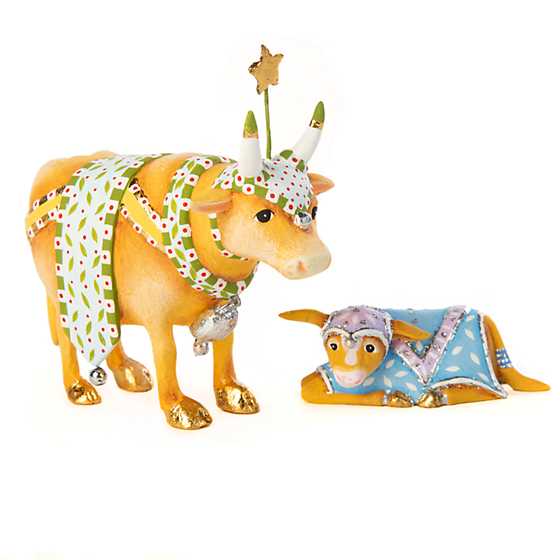 Patience Brewster Nativity Cow & Calf Mini Figures - Eden Lifestyle