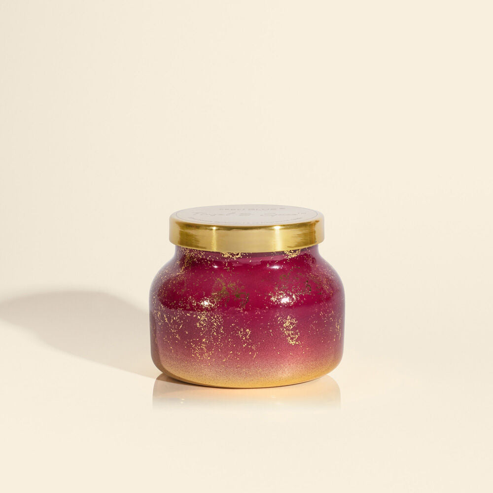 Tinsel & Spice Glimmer Petite Jar, 8 oz - Eden Lifestyle