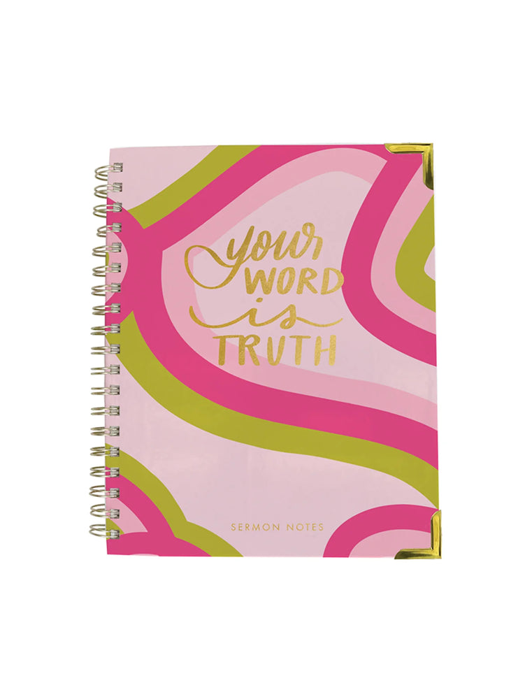 Your Word is Truth Sermon Notes Journal - Eden Lifestyle