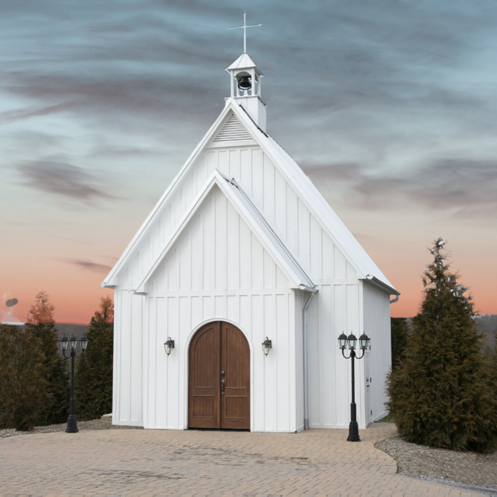 Paint by Numbers Kit - Charming Chapel - Eden Lifestyle
