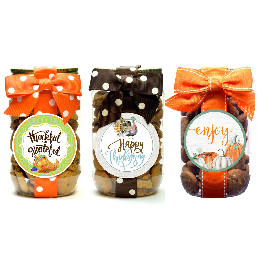 Cookies - Fall Assortment #2 - Pint Jars - Eden Lifestyle