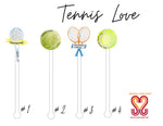 Tennis Lover Swizzle Stir Sticks - Eden Lifestyle