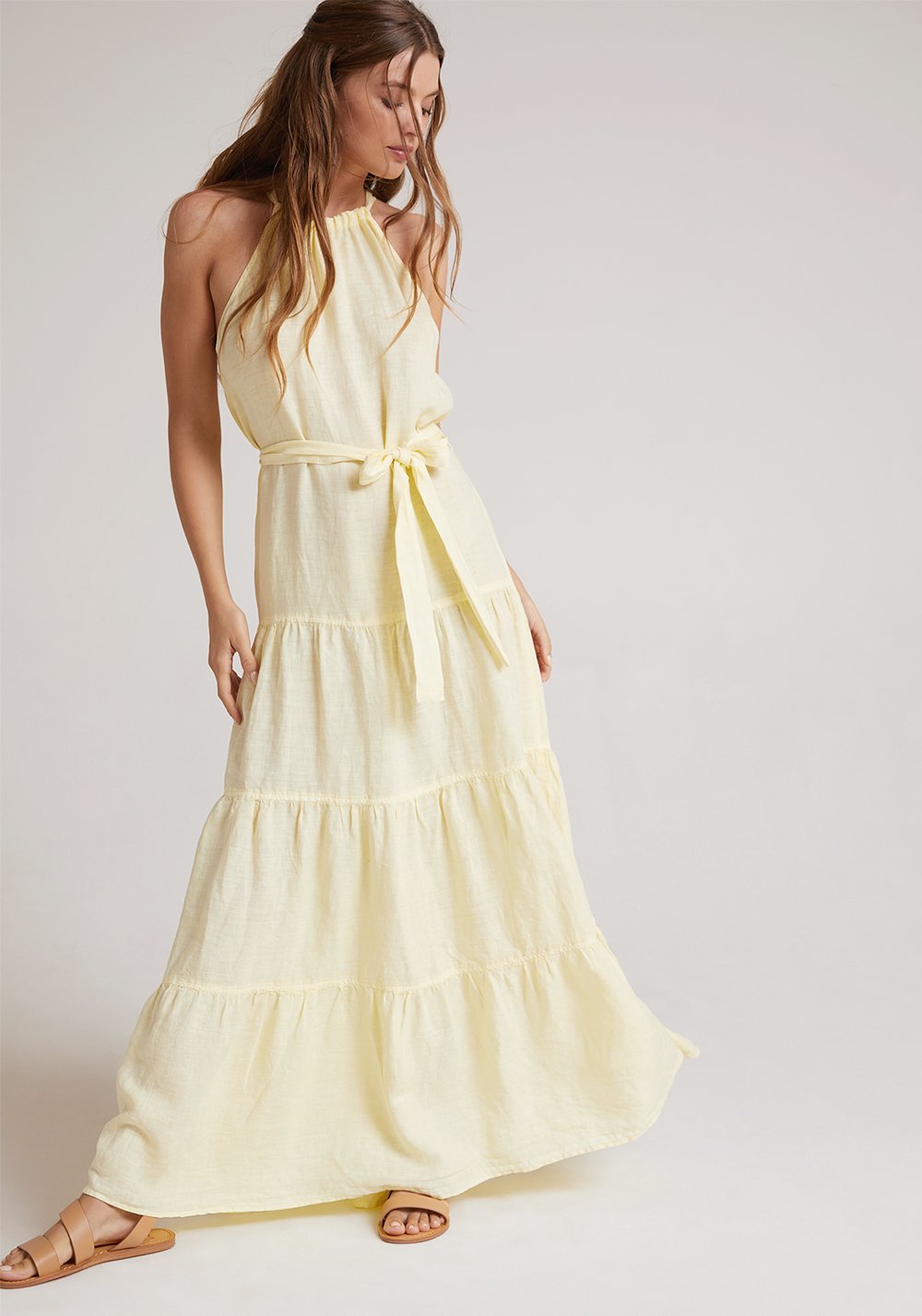 Sunlit Halter Maxi Dress – Eden Lifestyle