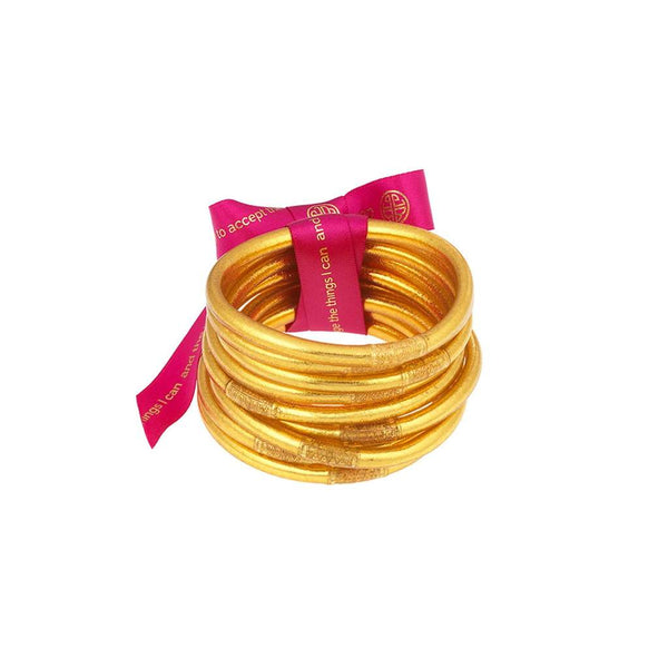 BuDhaGirl Gold All Weather Bangles® Eden Lifestyle