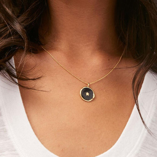 Gorjana Star Coin Necklace Eden Lifestyle