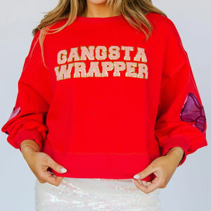 Gangsta Wrapper Sweatshirt - Eden Lifestyle