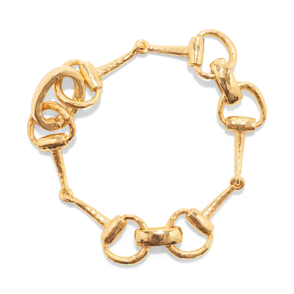 Equestrian Snaffle Bit Bracelet - Gold - Eden Lifestyle