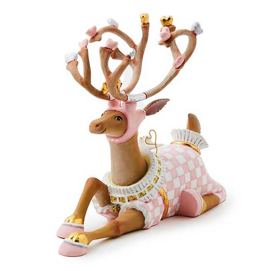 Patience Brewster Dash Away Sitting Cupid Reindeer Figure - Eden Lifestyle