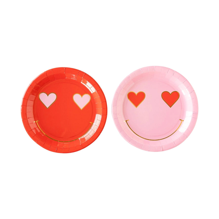 Heart Eyes Paper Plate - Eden Lifestyle