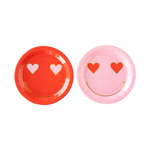 Heart Eyes Paper Plate - Eden Lifestyle