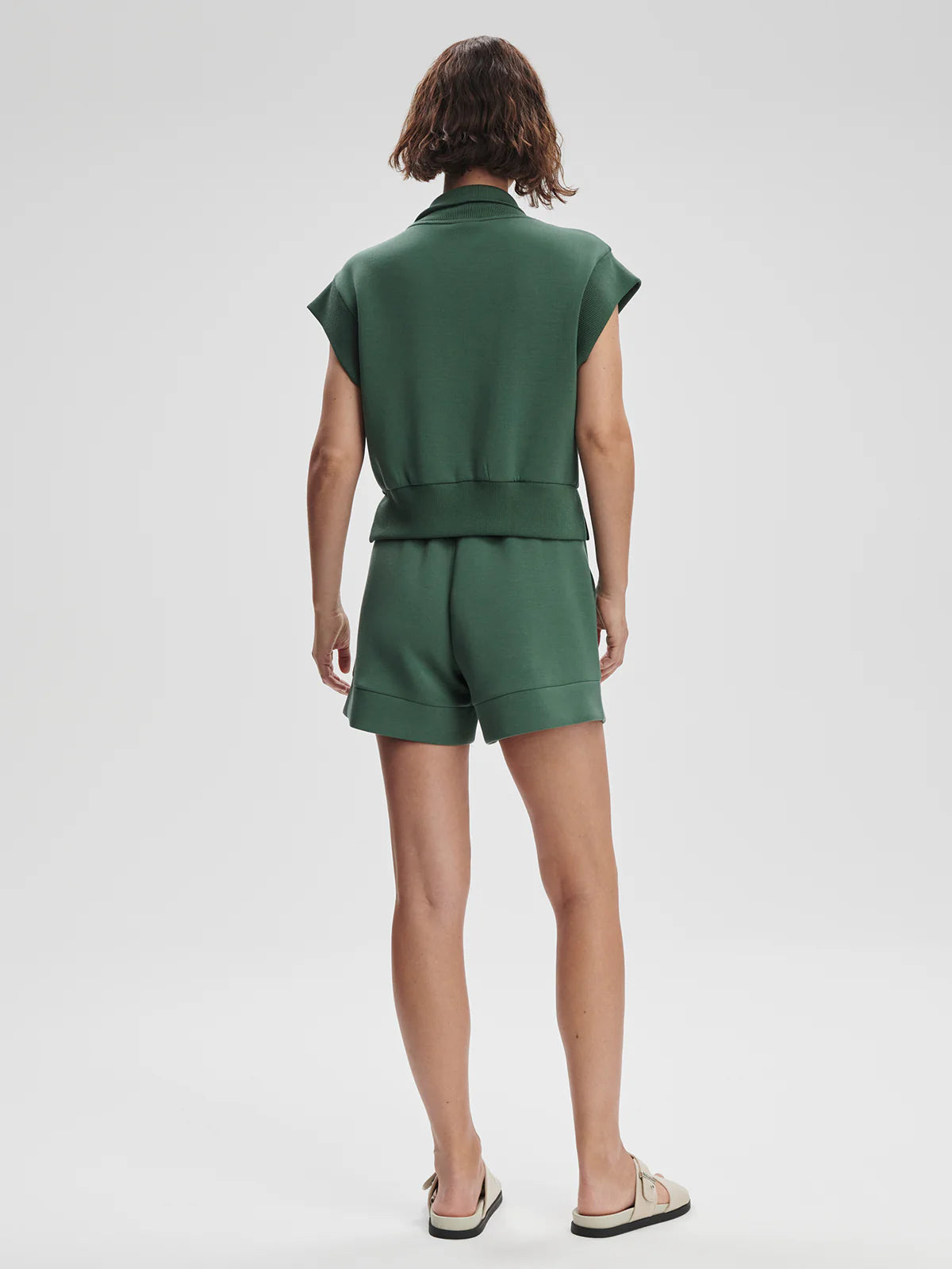 Varley Kelly Half Zip Sweat Cilantro - Eden Lifestyle