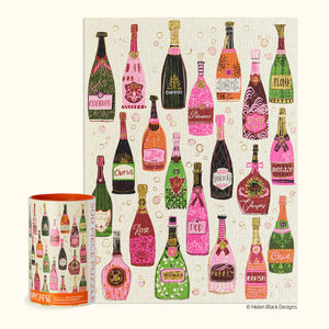 Bubble Pop Fizz 500 Piece Holiday Jigsaw Puzzle - Eden Lifestyle