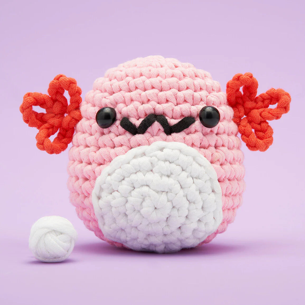 Strawberry the Axolotl Crochet Kit - Eden Lifestyle