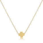 Enewton 16" Necklace Gold - Signature Cross Gold