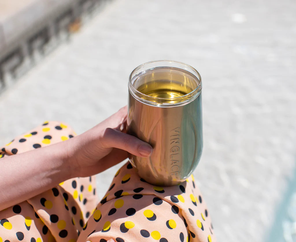 Copper Glass Lined Wine Glass - Eden Lifestyle