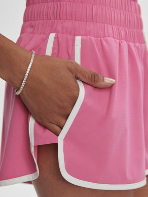 Arlington Running Short 2" Ibis Rose - Eden Lifestyle