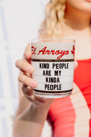 El Arroyo Set of 4 Sign Acrylic Cups - Best Friends - Eden Lifestyle