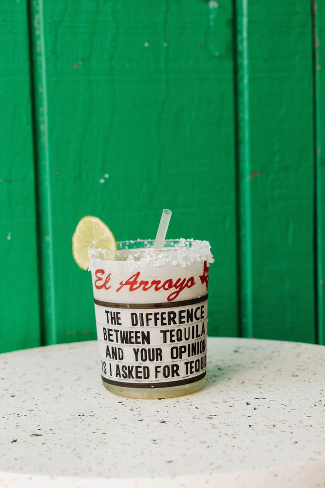 El Arroyo Set of 4 Sign Acrylic Cups - Tequila Sunrise - Eden Lifestyle