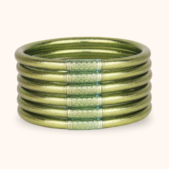 BuDhaGirl Set of 6 Limon All Weather Bangles - Eden Lifestyle