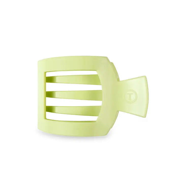Square Flat Hair Clip Aloe, There!