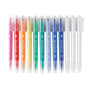 Stamp-A-Doodle Double-Ended Markers - Set of 12 - Eden Lifestyle