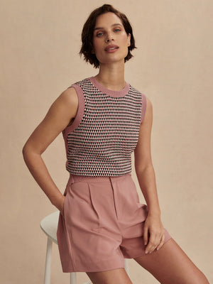 Knowles Textured Knit Vest