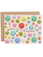 Smile Birthday Greeting Card - Eden Lifestyle