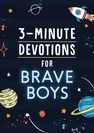 3-Minute Devotions for Brave Boys - Eden Lifestyle