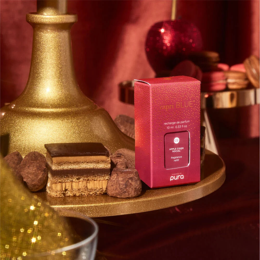 capri BLUE + Pura Diffuser Refill, Apple Cider Social, 0.33 oz - Eden Lifestyle