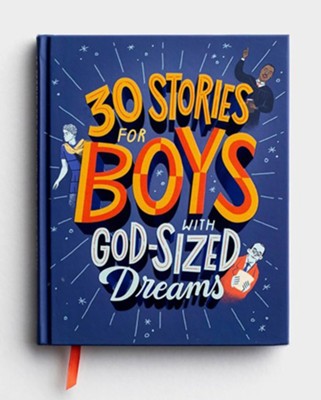 30 Stories for Boys with God-Sized Dreams Book - Eden Lifestyle