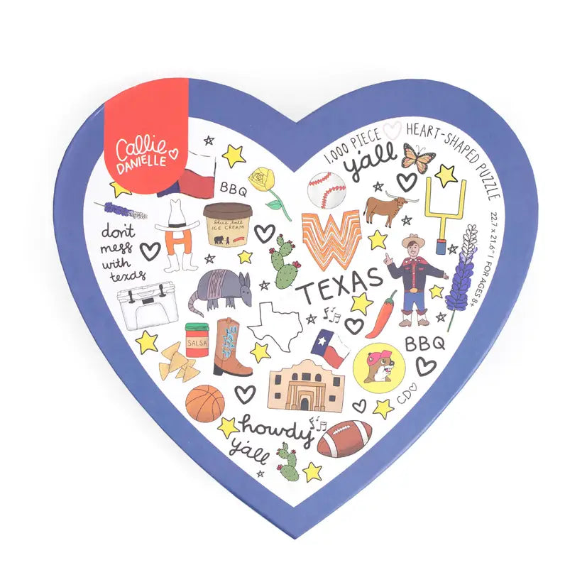 Love for Texas Puzzle 1,000 piece - Eden Lifestyle
