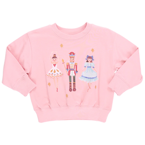 Girls Organic Sweatshirt Nutcracker - Eden Lifestyle