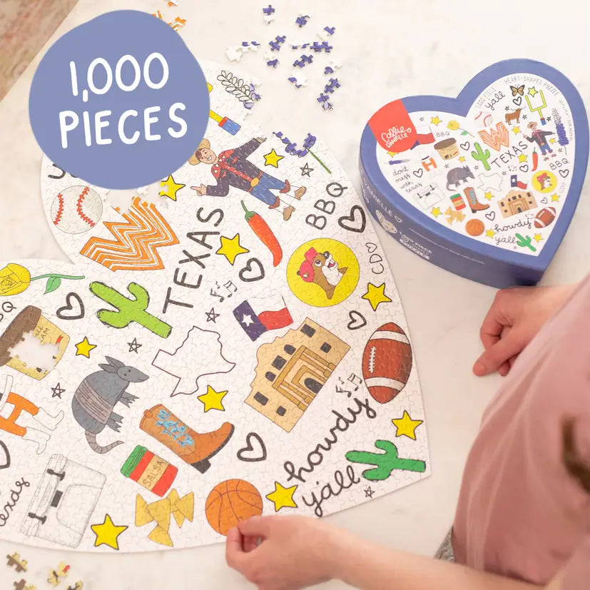 Love for Texas Puzzle 1,000 piece - Eden Lifestyle