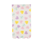 Conversation Hearts Napkins - Eden Lifestyle