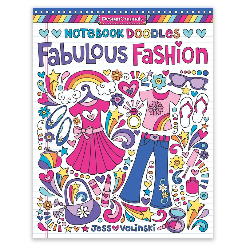 Fabulous Fashion Coloring Book - Eden Lifestyle