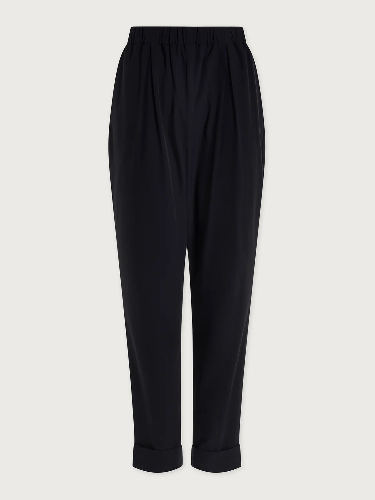 Alana Slim Tapered Cuff Pant 27" Black - Eden Lifestyle