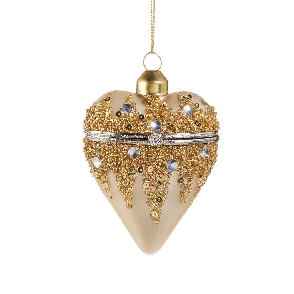 Gold Locket Ornament - Eden Lifestyle