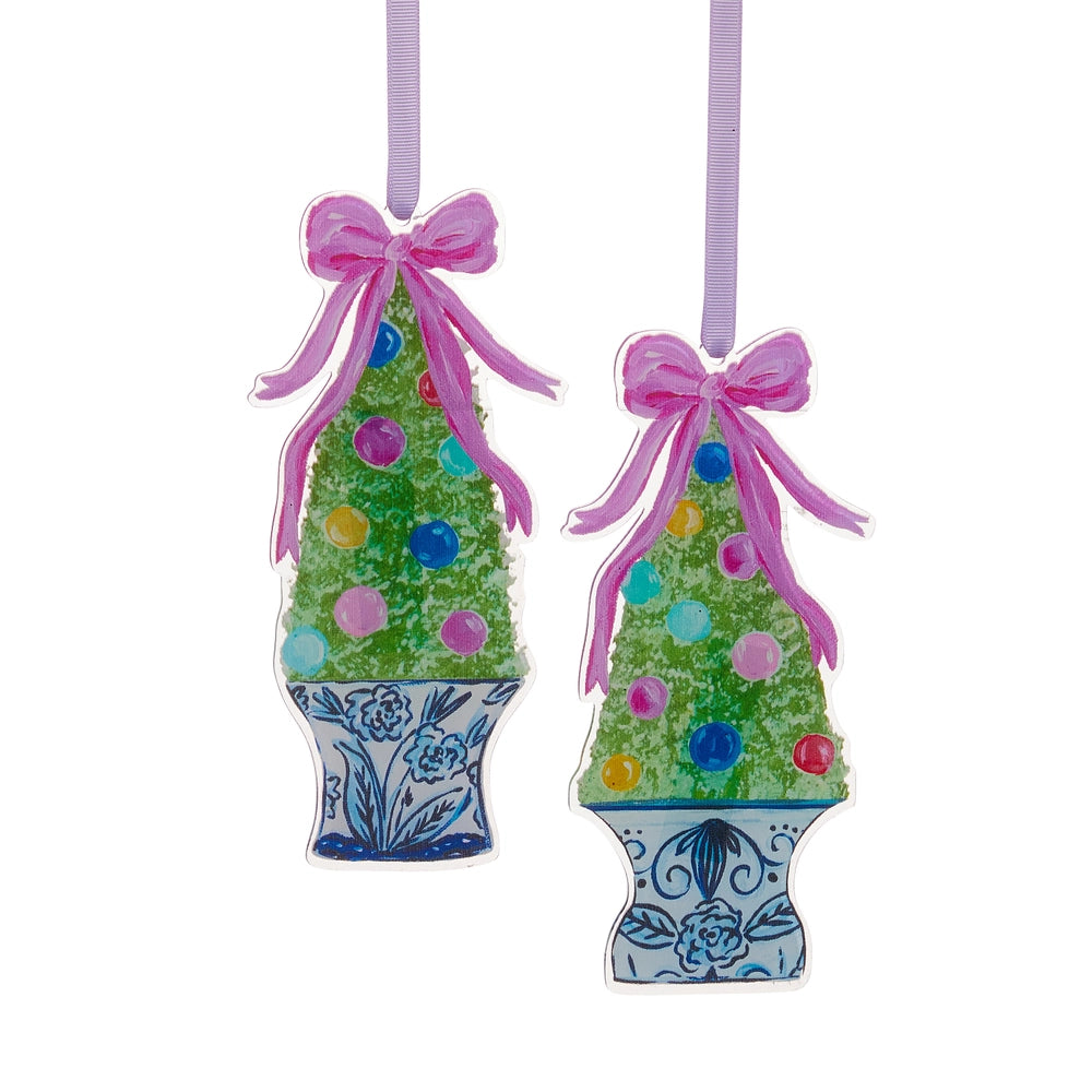 Chinoiserie Topiary Ornaments - Eden Lifestyle