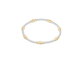 Enewton Purpose Gold 4mm Bead Bracelet - Mixed Metal - Eden Lifestyle