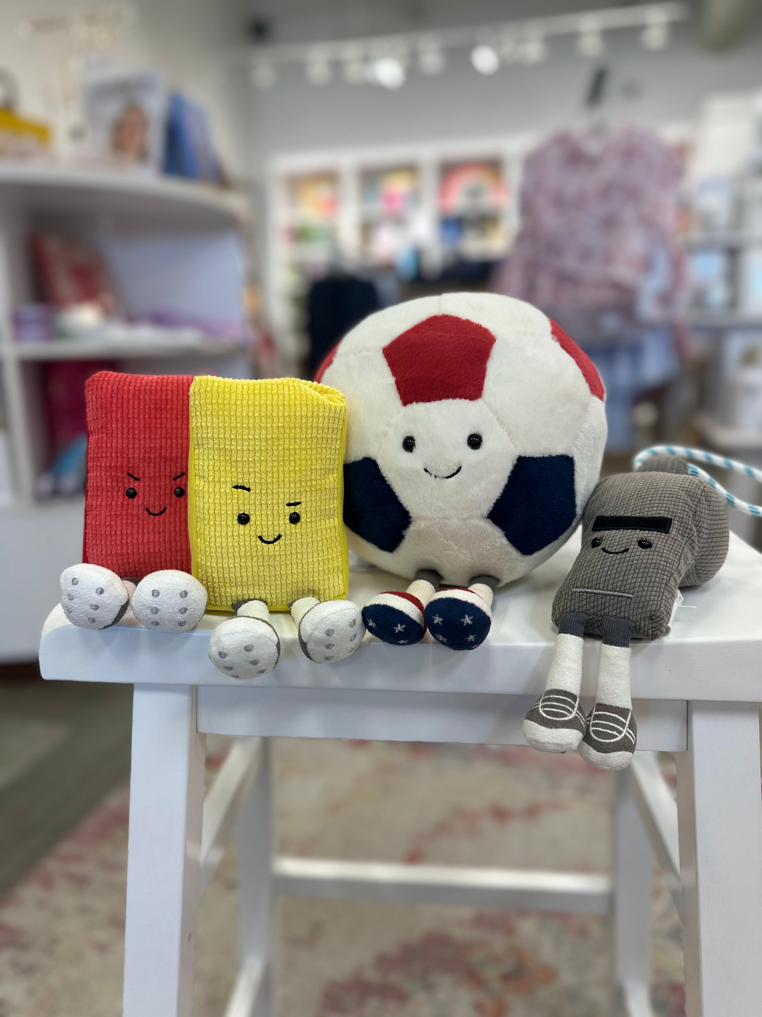 Jellycat Amuseable Sports Fowla Red Card – Eden Lifestyle
