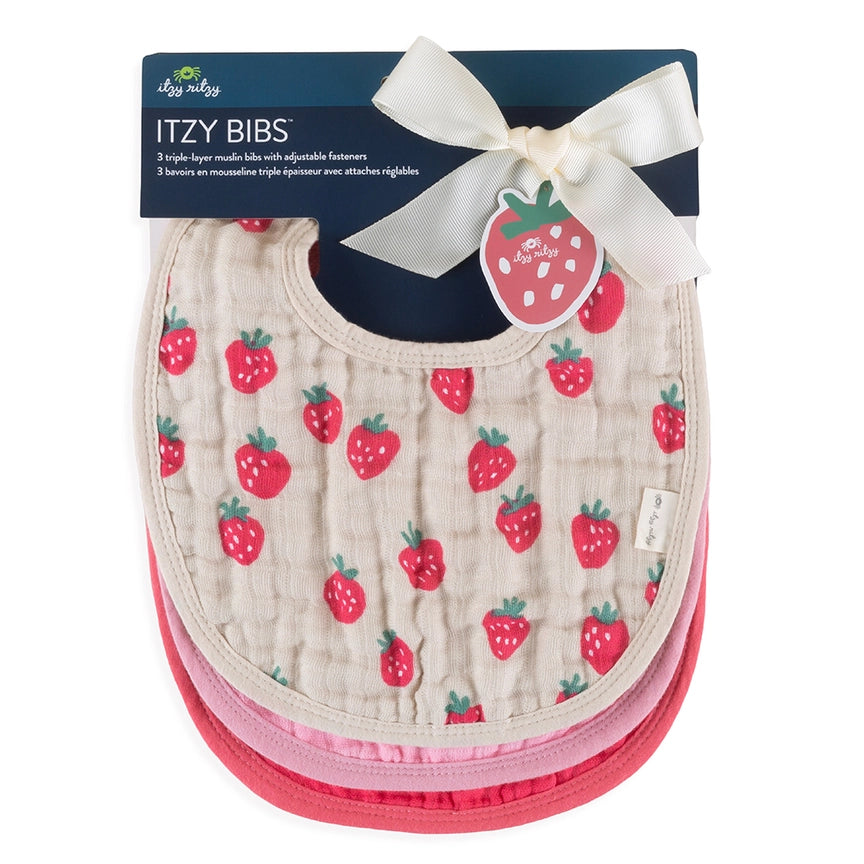 Strawberry Bibs