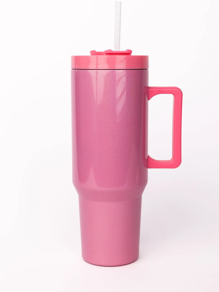 Pearlized Pink Stainless To-Go Tumbler 30oz