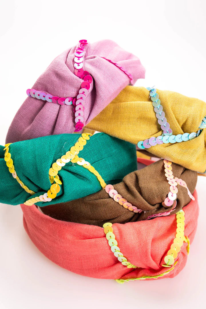 Sequin Knot Headband - Eden Lifestyle