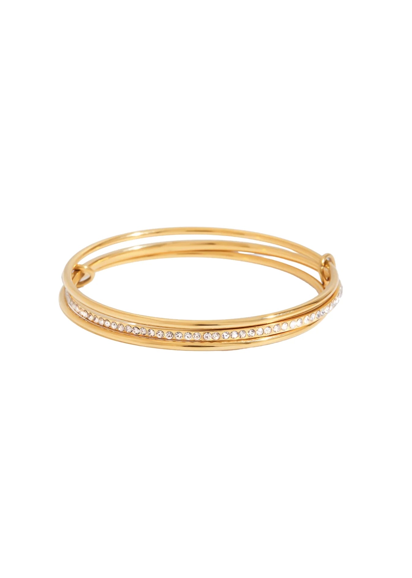 Ella Gold Bangle Bracelet - Eden Lifestyle