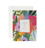 Boxed Set of Garden Party Thank You Cards - Eden Lifestyle