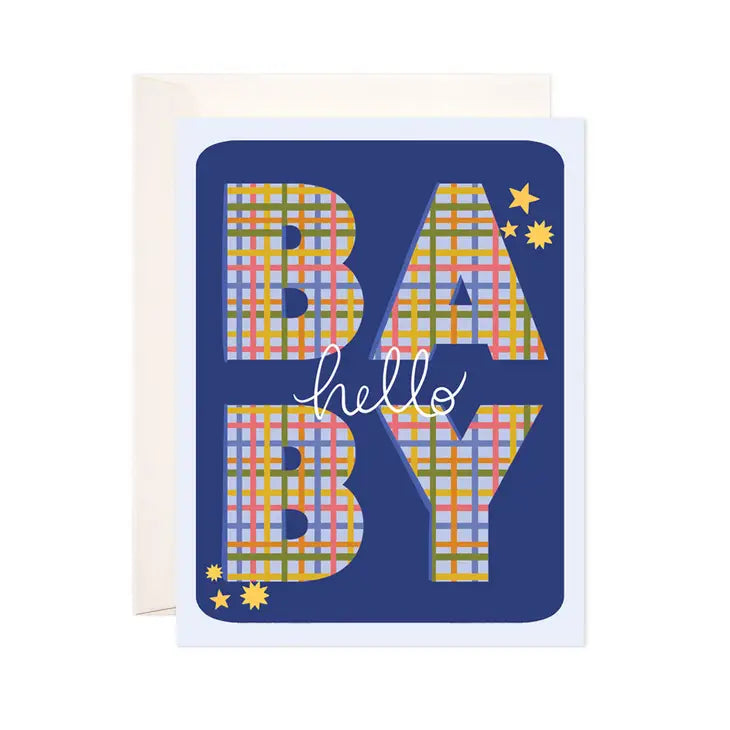 Blue Baby Greeting Card - Eden Lifestyle