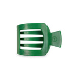 Square Flat Hair Clip Shamrock Shimmer