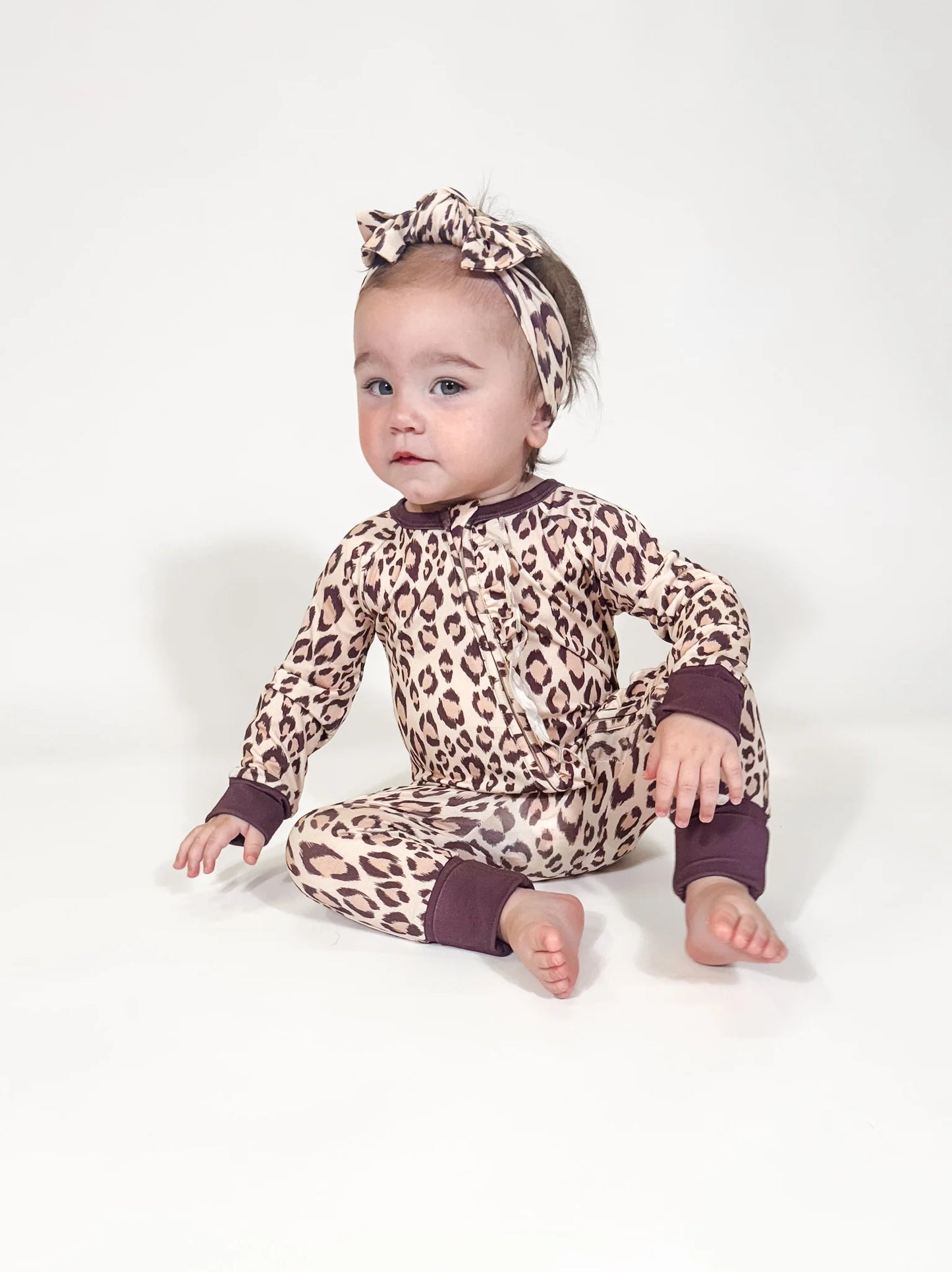 Leopard Long Sleeve Pajamas - Eden Lifestyle