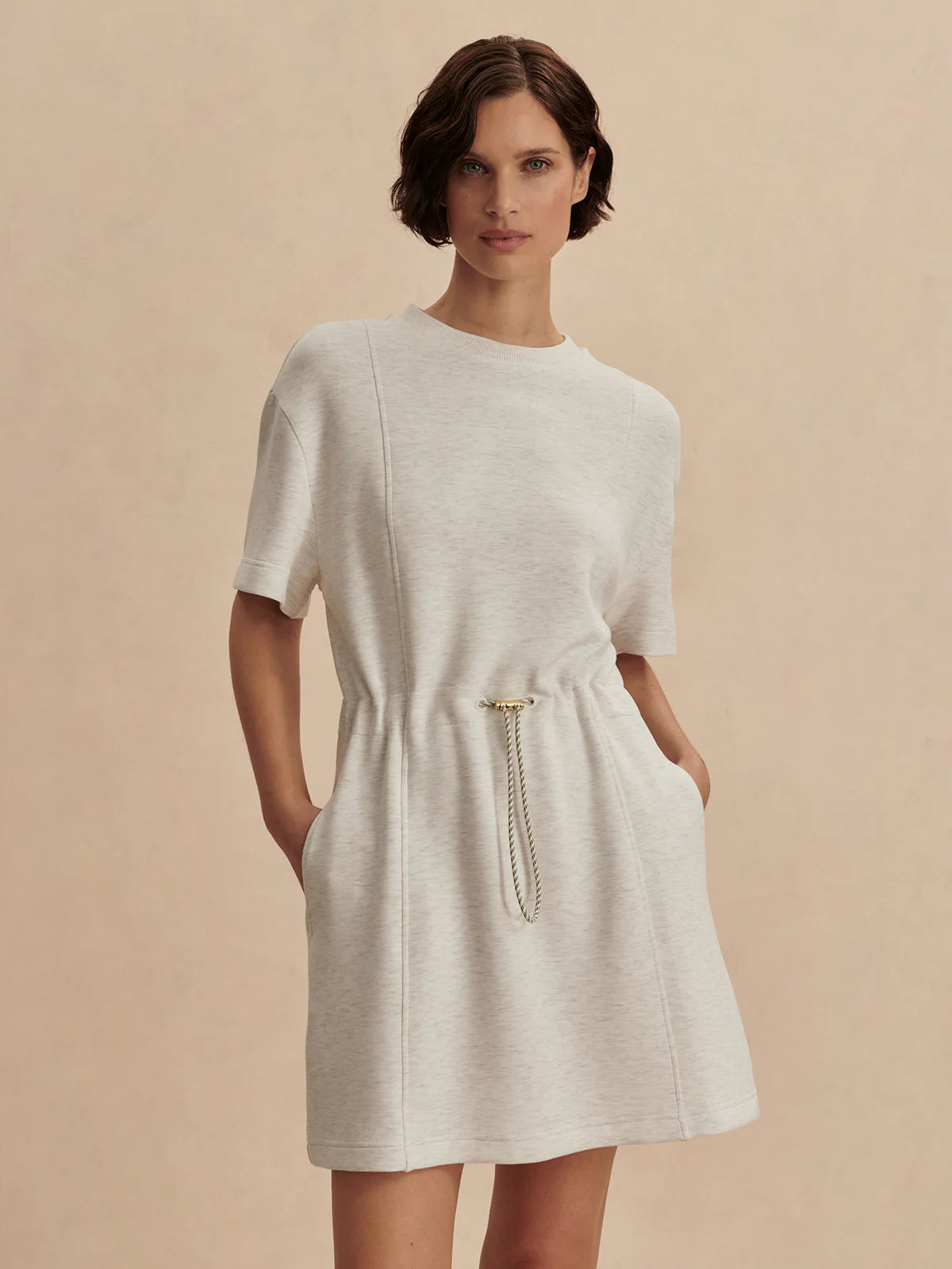 Maple 2.0 Dress Ivory Marl - Eden Lifestyle