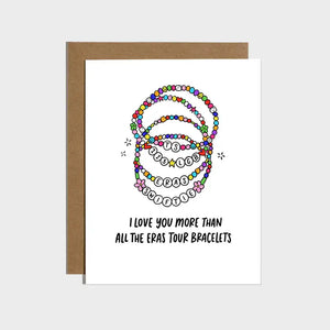 Eras Friendship Bracelets Card - Eden Lifestyle